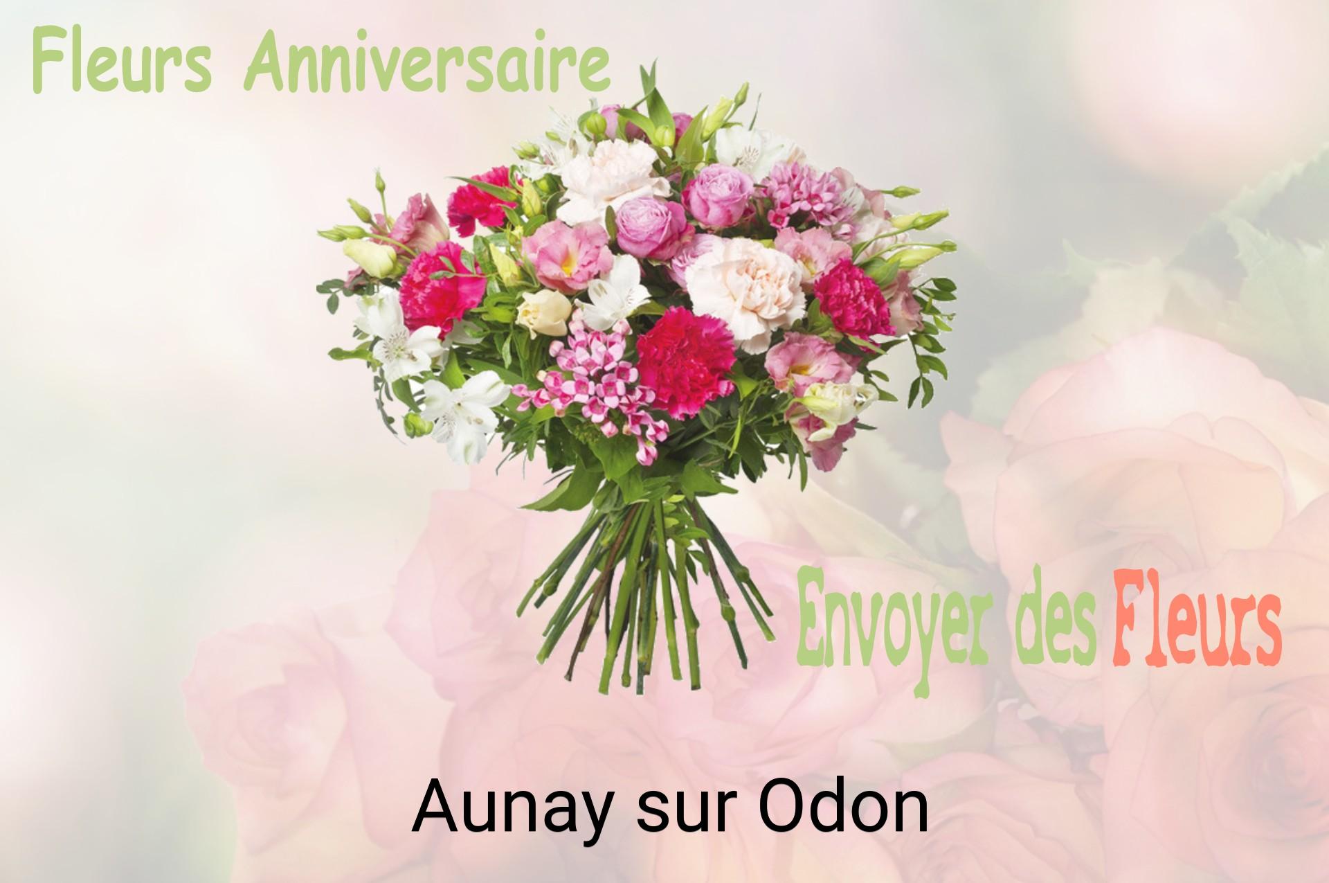 Bouquet de fleurs d’anniversaire livré à Aunay-sur-Odon